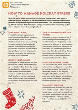Factsheet How to Manage Holiday Stress