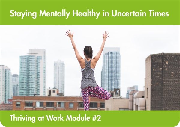 TAW2: Staying Mentally Healthy in Uncertain Times