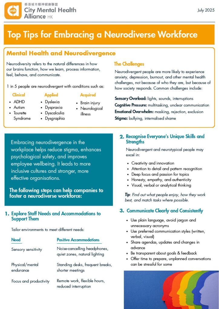 Top Tips for Embracing a Neurodiverse Workforce