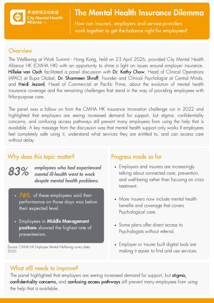 The Mental Health Insurance Dilemma